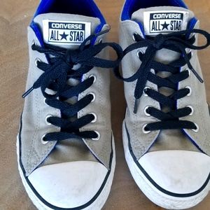 Converse Gray & Blue